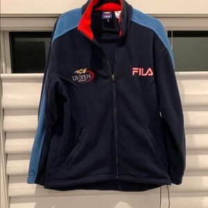 FILA US Open 2002 Navy Blue Jacket